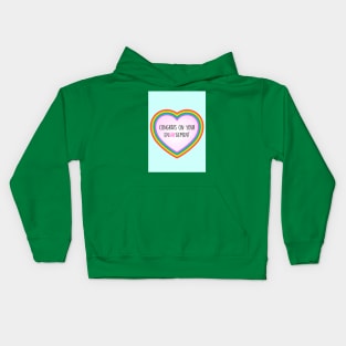 Engaygement card Kids Hoodie